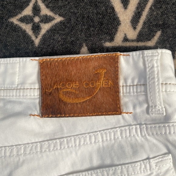 EUC men’s white Jacob Cohen jeans size 34 - Picture 4 of 4